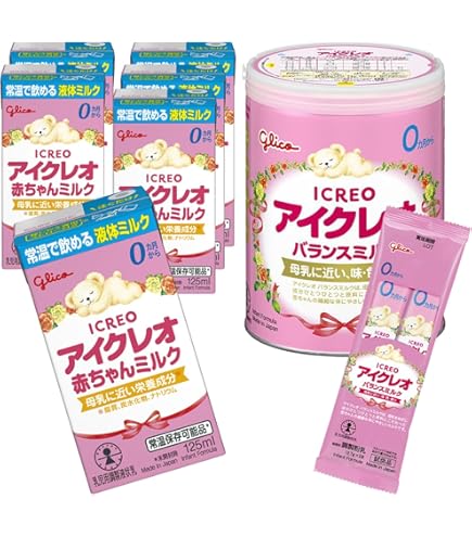 Amazon.co.jp: アイクレオ バランスミルク 800g 粉ミルク ベビー用【0